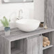 Vidaxl Washbeasin 36x15 cm runder Keramik Weiß