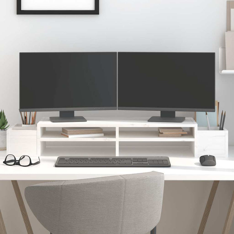 Vidaxl Monitor Standard 100x27.5x15 cm Festkiefer
