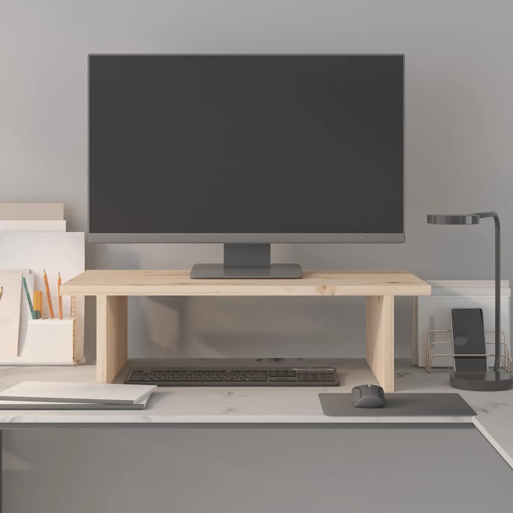 Vidaxl Monitor steht 50x27x15 cm Festkiefer