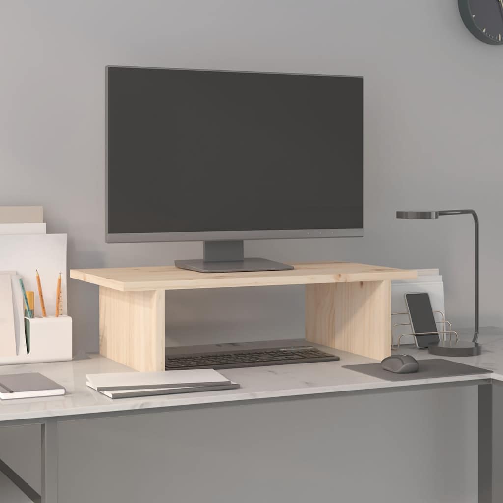 Vidaxl Monitor steht 50x27x15 cm Festkiefer
