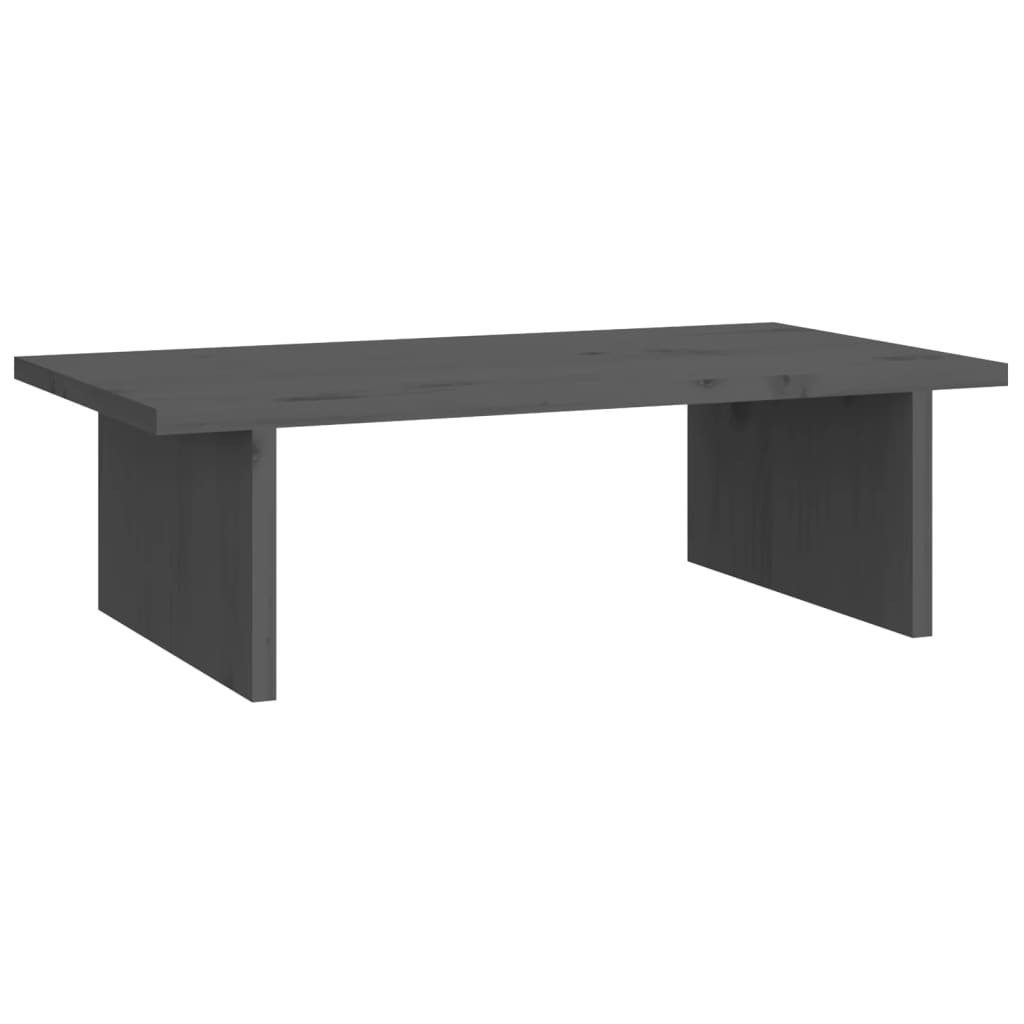 Vidaxl Monitor Standard 50x27x15 cm Festkiefergrau