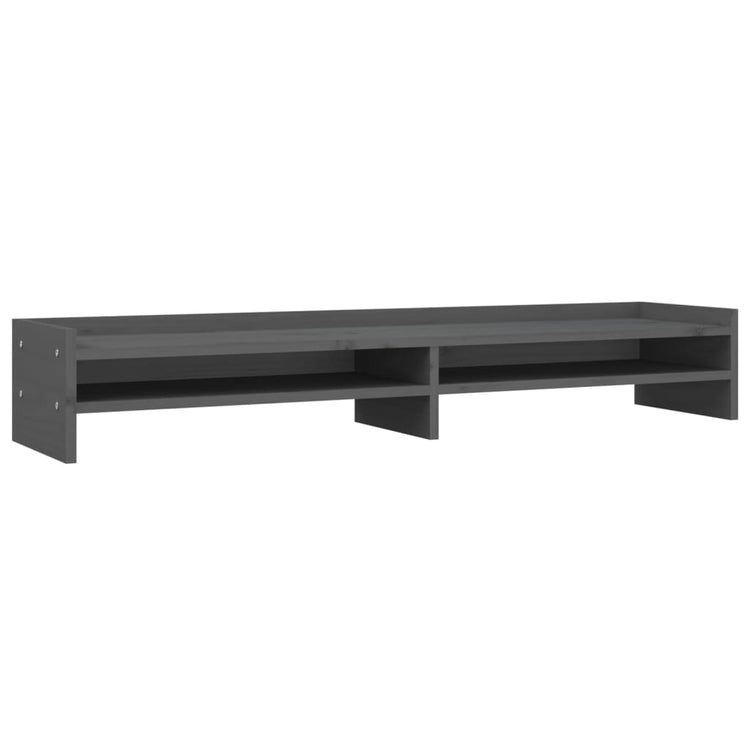 Vidaxl Monitor Standard 100x24x16 cm Festkiefergrau