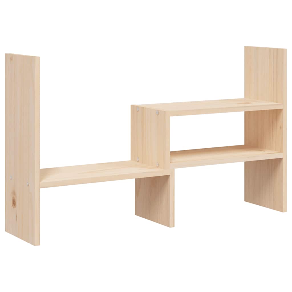 Vidaxl Monitor Stand (39-72) x17x43 cm Festkiefer