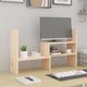 Vidaxl Monitor Stand (39-72) x17x43 cm Festkiefer