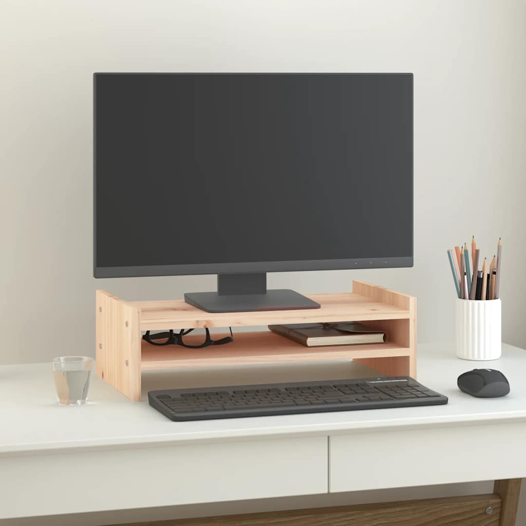 Vidaxl Monitor steht 50x27x15 cm Festkiefer
