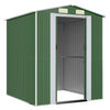 Vidaxl Garden Shed 192x191x223 cm verzinkter Stahlgrün