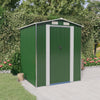 Vidaxl Garden Shed 192x191x223 cm verzinkter Stahlgrün