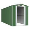 Vidaxl Garden Shed 192x523x223 cm verzinkter Stahlgrün