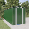 Vidaxl Garden Shed 192x523x223 cm verzinkter Stahlgrün