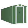 Vidaxl Garden Shed 192x606x223 cm verzinkter Stahlgrün