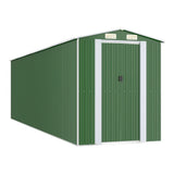 Vidaxl Garden Shed 192x689x223 cm verzinkter Stahlgrün - afbeelding 2