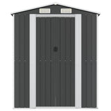 Vidaxl Garden Shed 192x274x223 cm verzinkter Stahl -Anthrazit -gelöscht - afbeelding 3