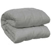 Vidaxl schwache Decke 220x235 cm 15 kg Stoff grau