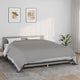 Vidaxl schwache Decke 220x260 cm 15 kg Stoff grau