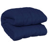 Vidaxl schwache Decke 120x180 cm 5 kg Stoff blau