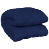 Vidaxl schwache Decke 200x225 cm 9 kg Stoff blau