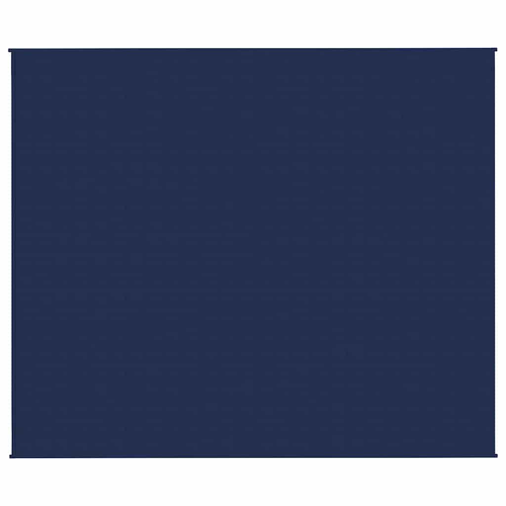 Vidaxl schwache Decke 220x260 cm 11 kg Stoff blau