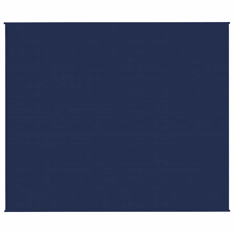 Vidaxl schwache Decke 220x260 cm 11 kg Stoff blau