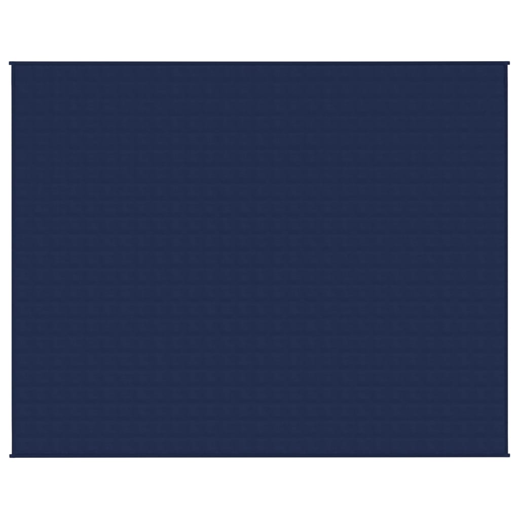 Vidaxl schwache Decke 235x290 cm 15 kg Stoff blau