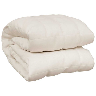 Vidaxl schwache Decke 120x180 cm 9 kg Stofflampencreme -Colored