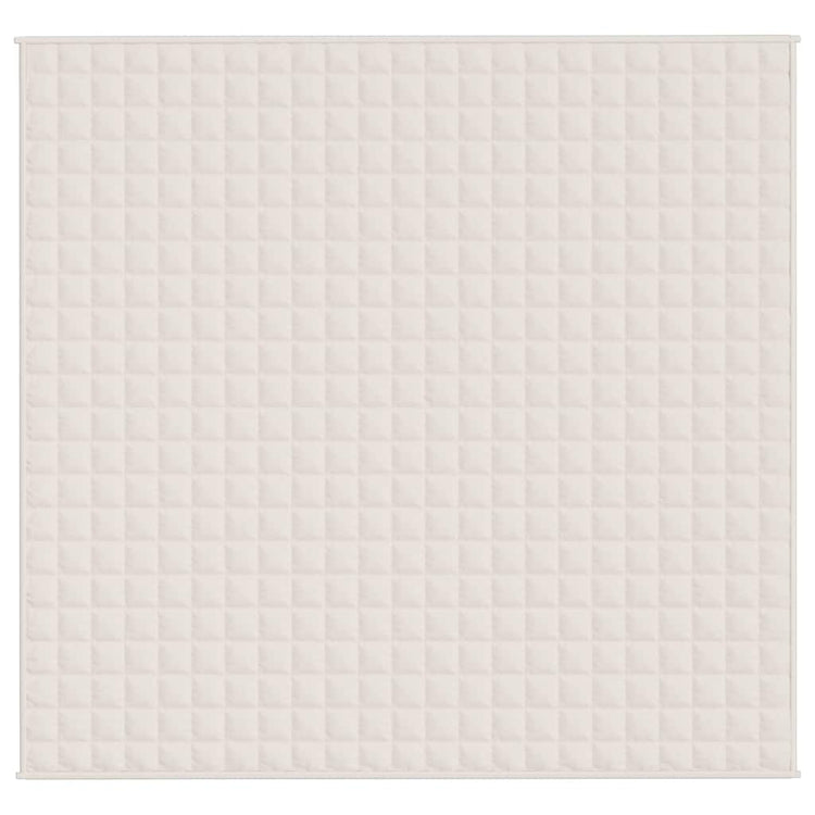 Vidaxl schwache Decke 220x235 cm 15 kg Stofflampencreme -Colored
