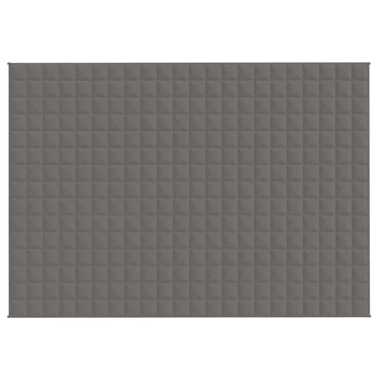 Vidaxl Schwacheurdecke 155x220 cm 11 kg Stoff grau