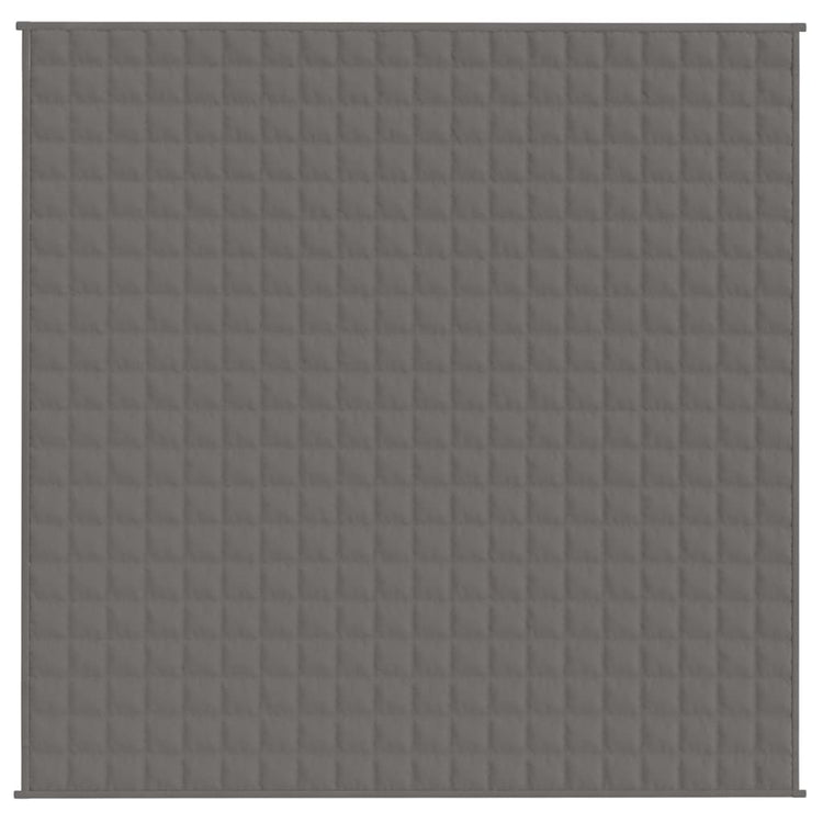 Vidaxl Schwacheurdecke 200x200 cm 13 kg Stoff grau