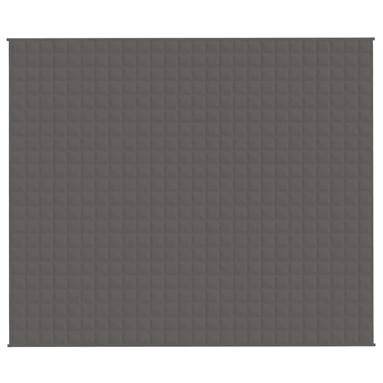 Vidaxl schwache Decke 220x260 cm 11 kg Stoff grau