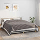 Vidaxl schwache Decke 220x260 cm 11 kg Stoff grau