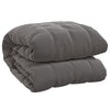 Vidaxl schwachende Decke 235x290 cm 11 kg Stoff grau