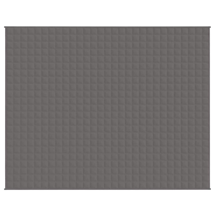 Vidaxl schwachende Decke 235x290 cm 11 kg Stoff grau