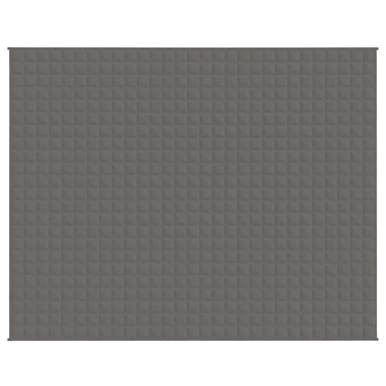 Vidaxl schwache Decke 235x290 cm 15 kg Stoff grau