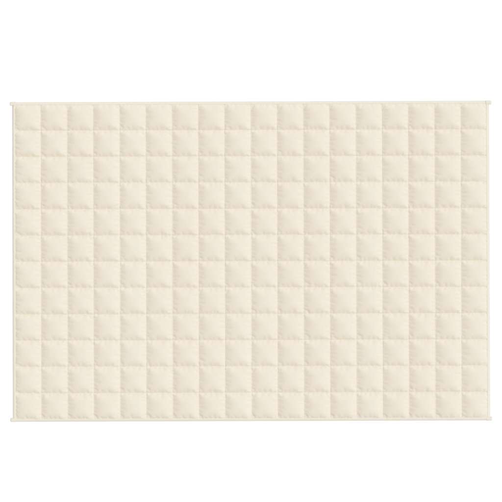 Vidaxl schwache Decke 120x180 cm 9 kg Stofflampencreme -Colored