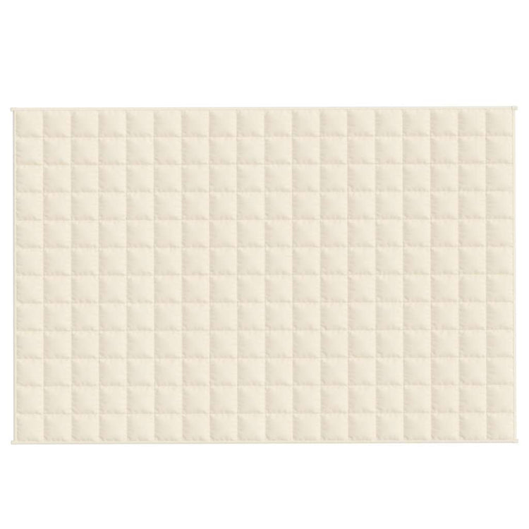 Vidaxl schwache Decke 120x180 cm 9 kg Stofflampencreme -Colored