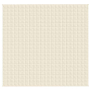 Vidaxl schwache Decke 220x235 cm 15 kg Stofflampencreme -Colored - afbeelding 3