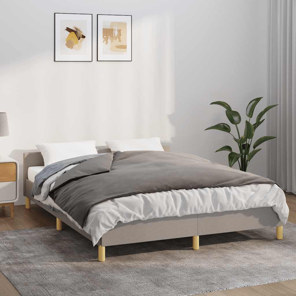 Vidaxl schwachende Decke mit Abdeckung 138x200 cm 10 kg Stoff grau