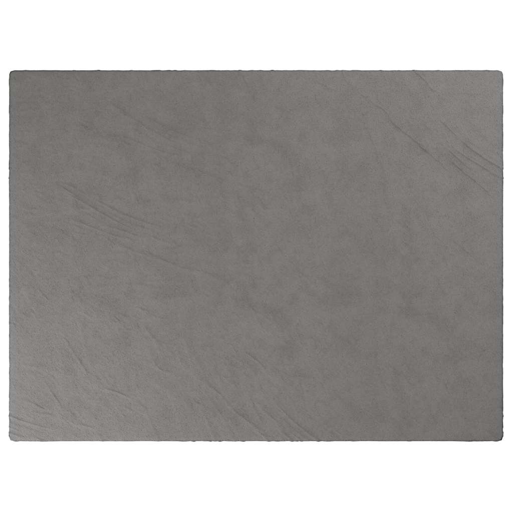 Vidaxl schwachende Decke mit Abdeckung 150x200 cm 7 kg Stoff grau