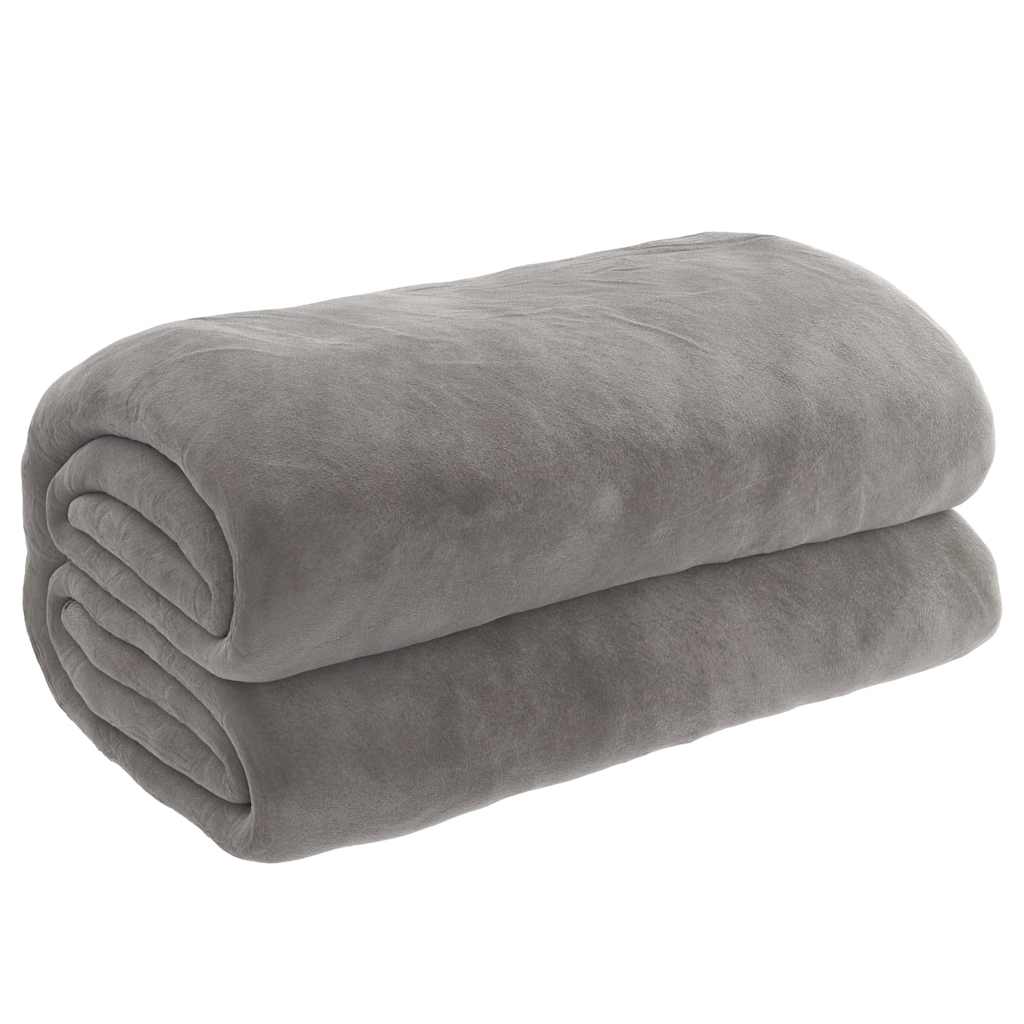 Vidaxl schwachende Decke mit Abdeckung 200x200 cm 9 kg Stoff grau