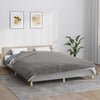Vidaxl schwachende Decke mit Abdeckung 200x225 cm 9 kg Stoff grau