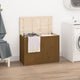 Vidaxl Waschkorb 88.5x44x66 cm Festkiefer Honigbraun