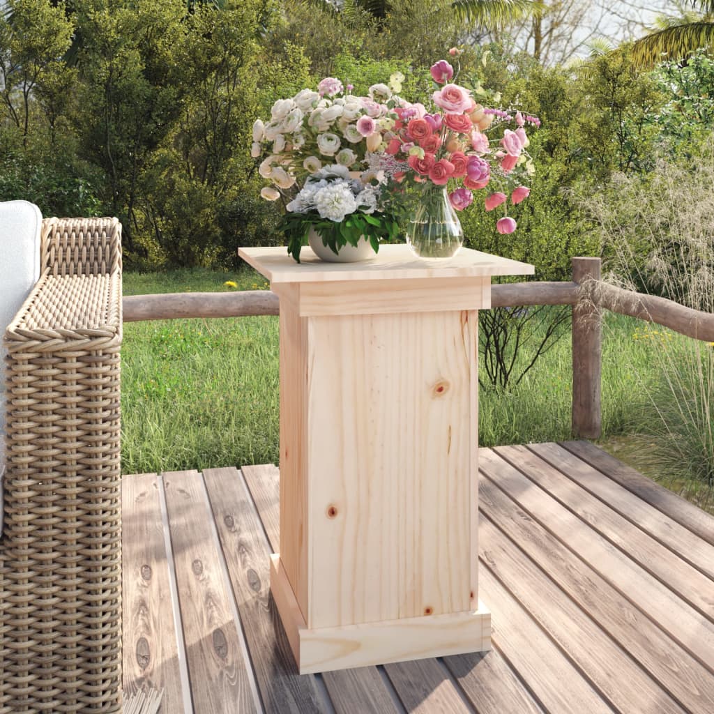 VIDAXL -Blumenstandard 40x40x60 cm Festkiefer