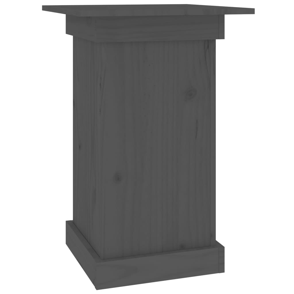 VIDAXL -Blumenstandard 40x40x60 cm Festkiefergrau
