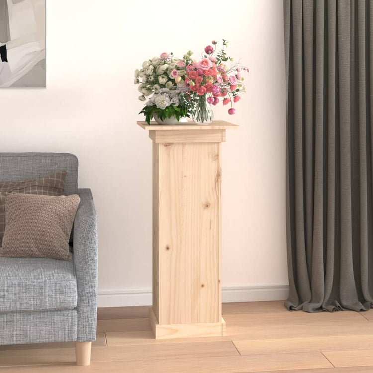 VIDAXL -Blumenstandard 40x40x90 cm Festkiefer