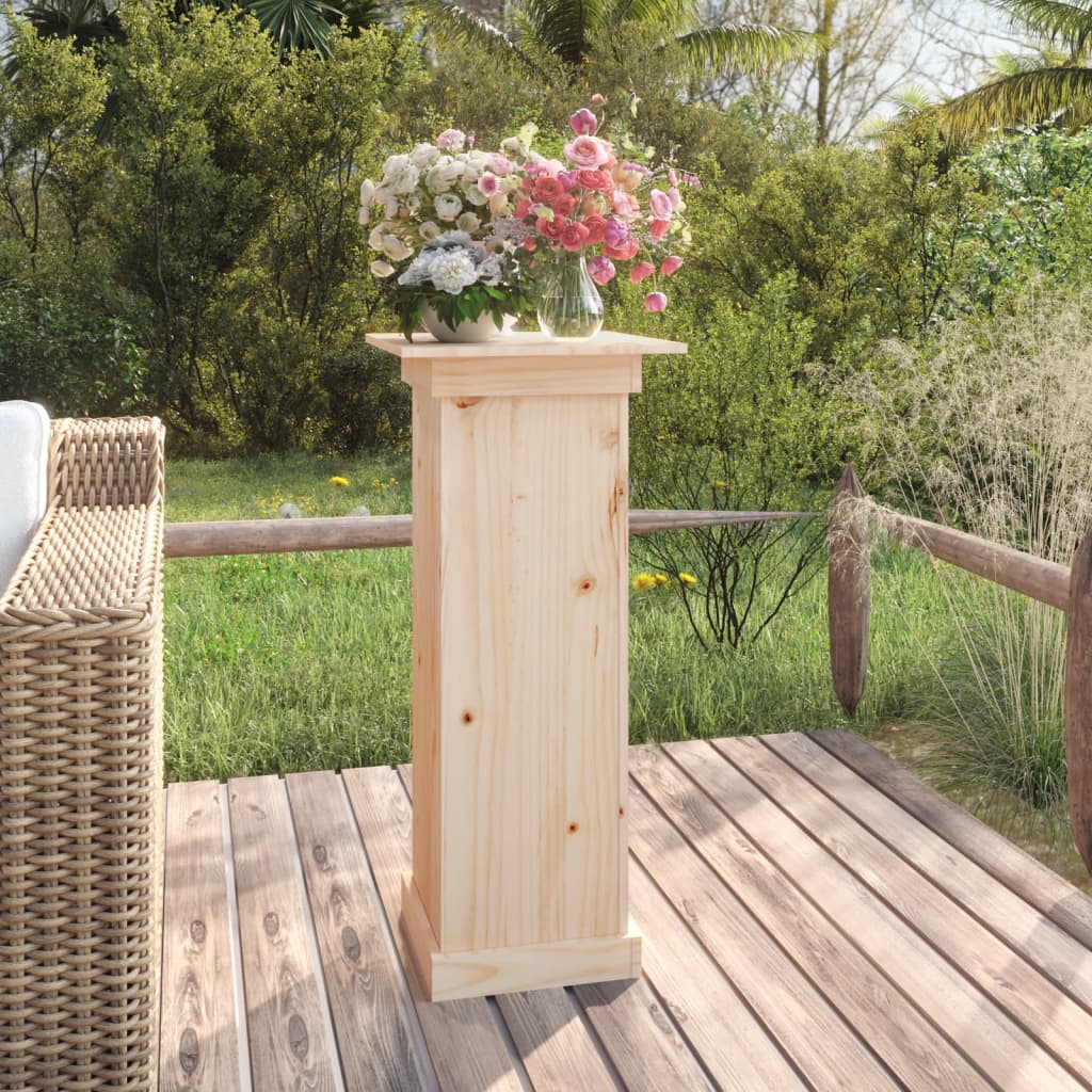 VIDAXL -Blumenstandard 40x40x90 cm Festkiefer