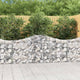 Vidaxl Schanskorf Gewölbe 200x30x80 100 cm verzinktes Eisen