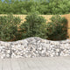Vidaxl Schanskorf Gewölbe 200x50x60 80 cm verzinktes Eisen