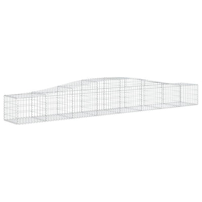 Vidaxl Schanskorf Gewölbe 400x50x40 60 cm verzinktes Eisen
