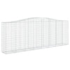 VIDAXL SCHANSKORF VALLED 400X50X140 160 cm verzinktes Eisen