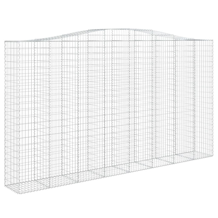 VIDAXL SCHANSKORF VALLED 400X50X220 240 cm verzinktes Eisen