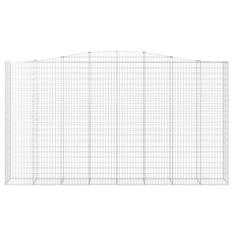 VIDAXL SCHANSKORF VALLED 400X50X220 240 cm verzinktes Eisen